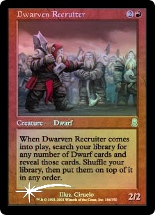 Dwarven Recruiter - Foil